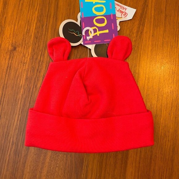 Vintage NWT Winnie the Pooh Infant Cap 2000's Disney Millennium Celebration - Picture 4 of 9